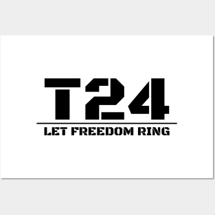 T24 - Let Freedom Ring (B) Posters and Art